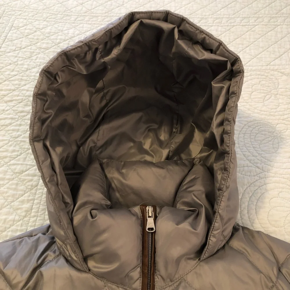 Lauren Ralph Lauren down hooded jacket. Size small. - Picture 2 of 16